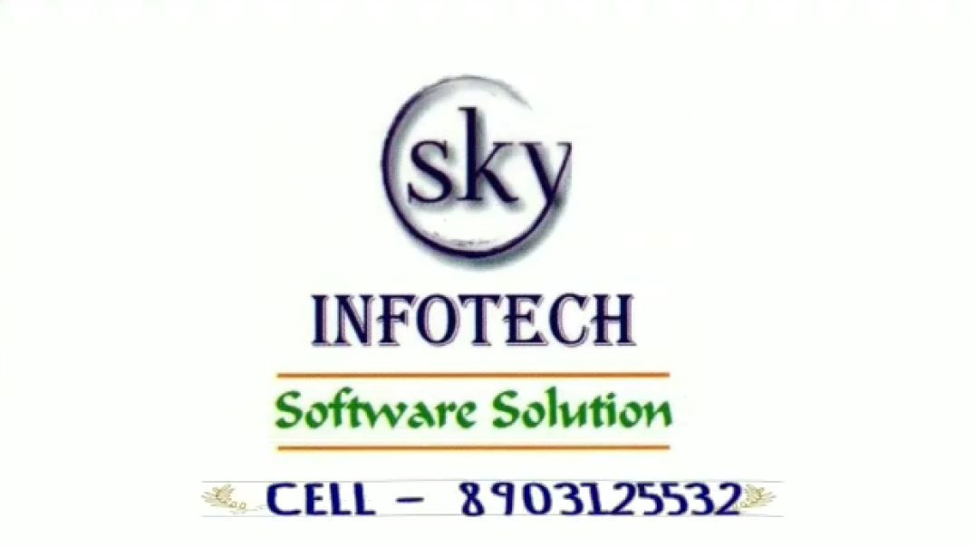 ⁣skyinfotech software solution # Billing software # Pos software # Gst Report #